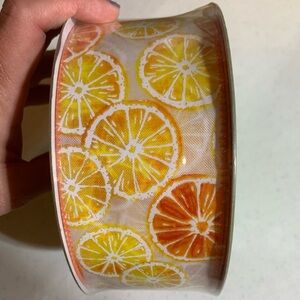 Member's Mark Premium oranges lemons Ribbon new! 50 yards